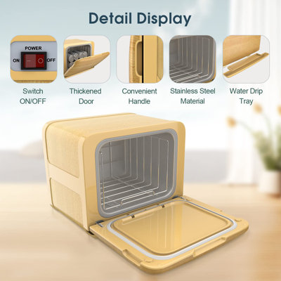 K-Salon 8L Hot Bath Towel Warmer Freestanding Towel Warmer Cabinet